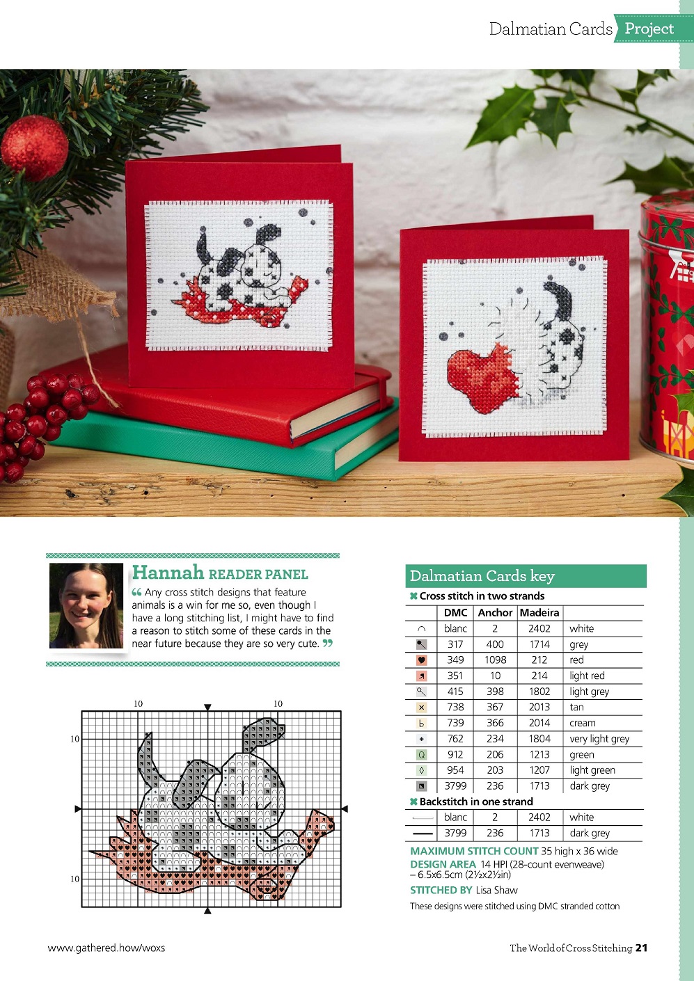 Журнал &quot;The World of Cross Stitching&quot; №313 2021