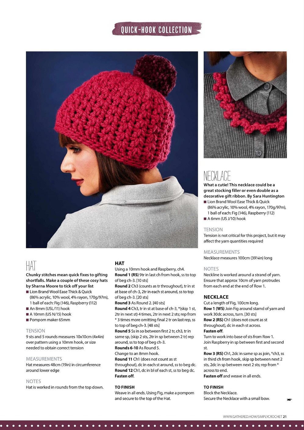 Идеи для тех, кто вяжет крючком в журнале "Simply Crochet" №117 2021