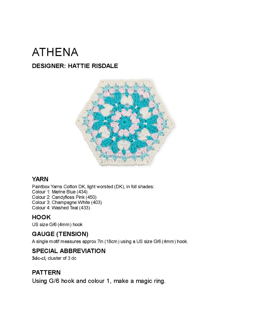 Коллекция проектов крючком в книге &laquo;100 Crochet Tiles&raquo;