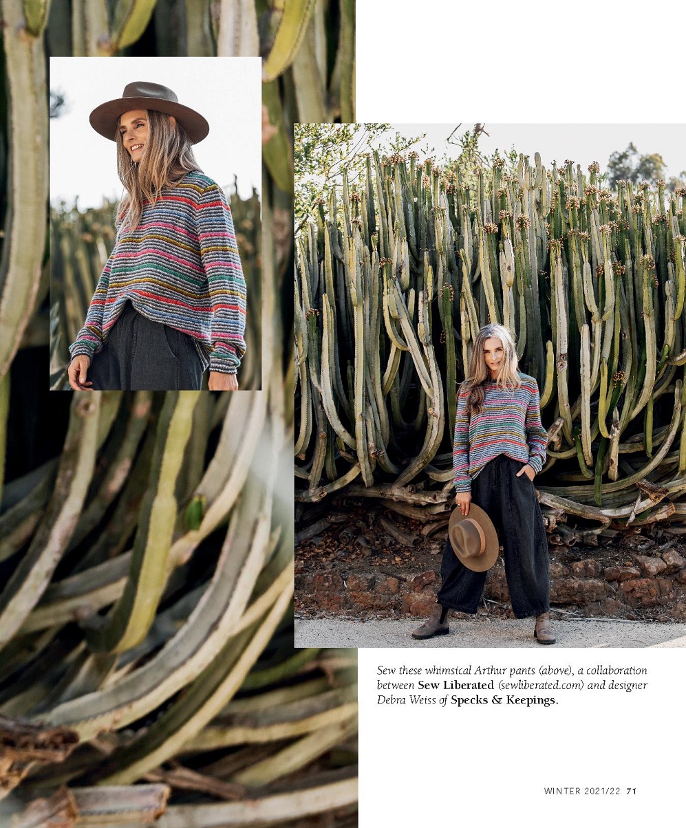 Журнал "Vogue Knitting Winter" 2021/2022. Коллекция трикотажной одежды