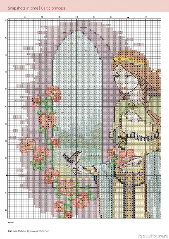Коллекция вышивки в журнале «Cross Stitch Gold - Figures Collection 2023»