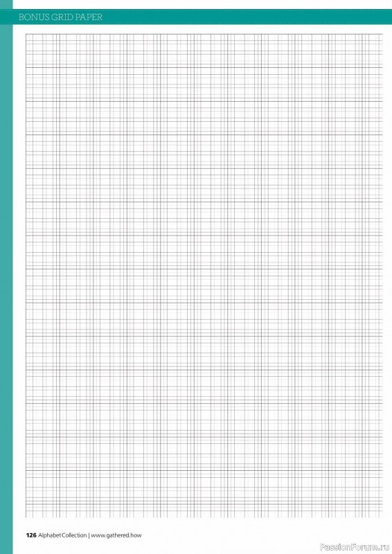 Коллекция вышивки в журнале «Cross Stitching Alphabet Collection 2022»