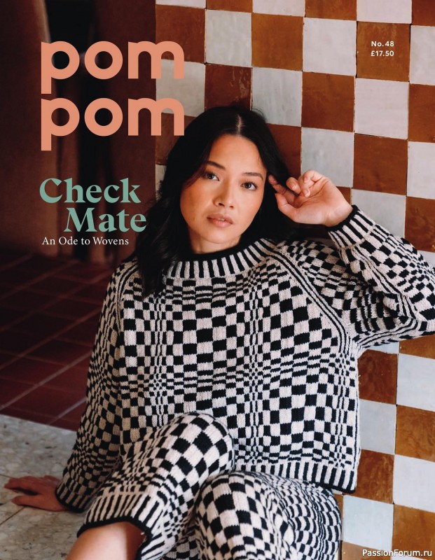 Вязаные модели спицами в журнале «Pom Pom Quarterly №48 2024»