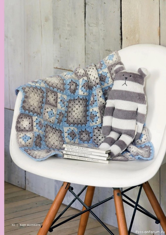Вязаные проекты крючком в журнале «Create Your Own Crochet Blankets - 2023»