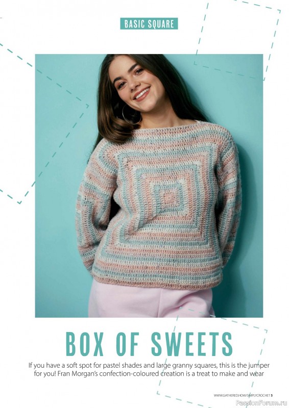 Вязаные проекты крючком в журнале « Simply Crochet №133 2023»