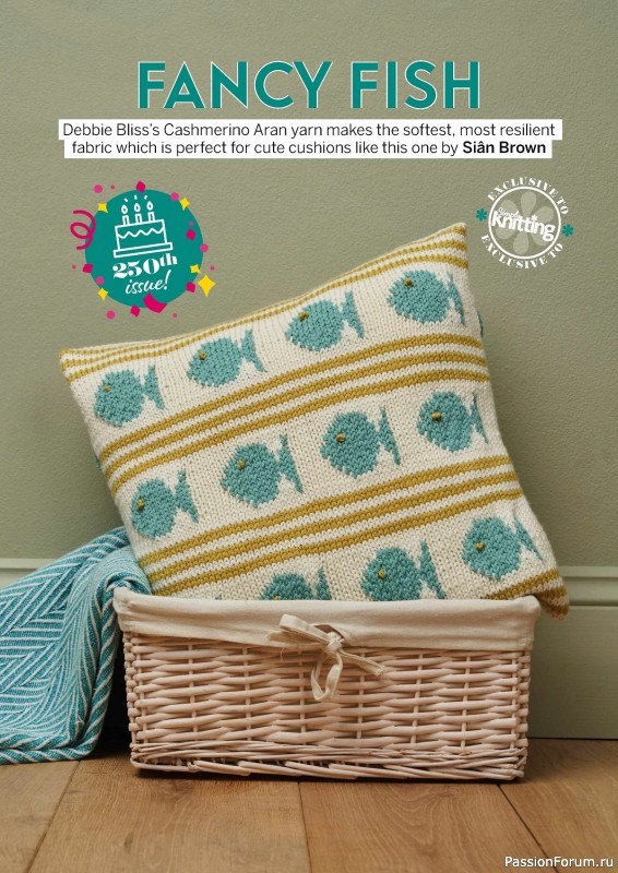 Вязаные проекты крючком в журнале «Simply Knitting №250 2024»
