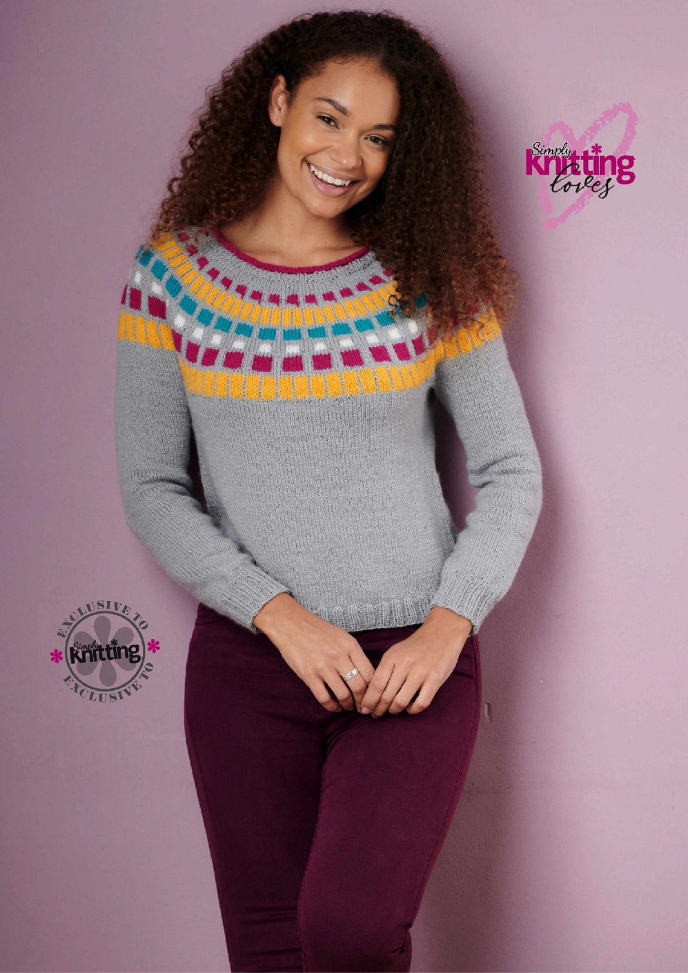 Вязаная одежда для взрослых и детей в журнале &quot;Simply Knitting №220 2022&quot;