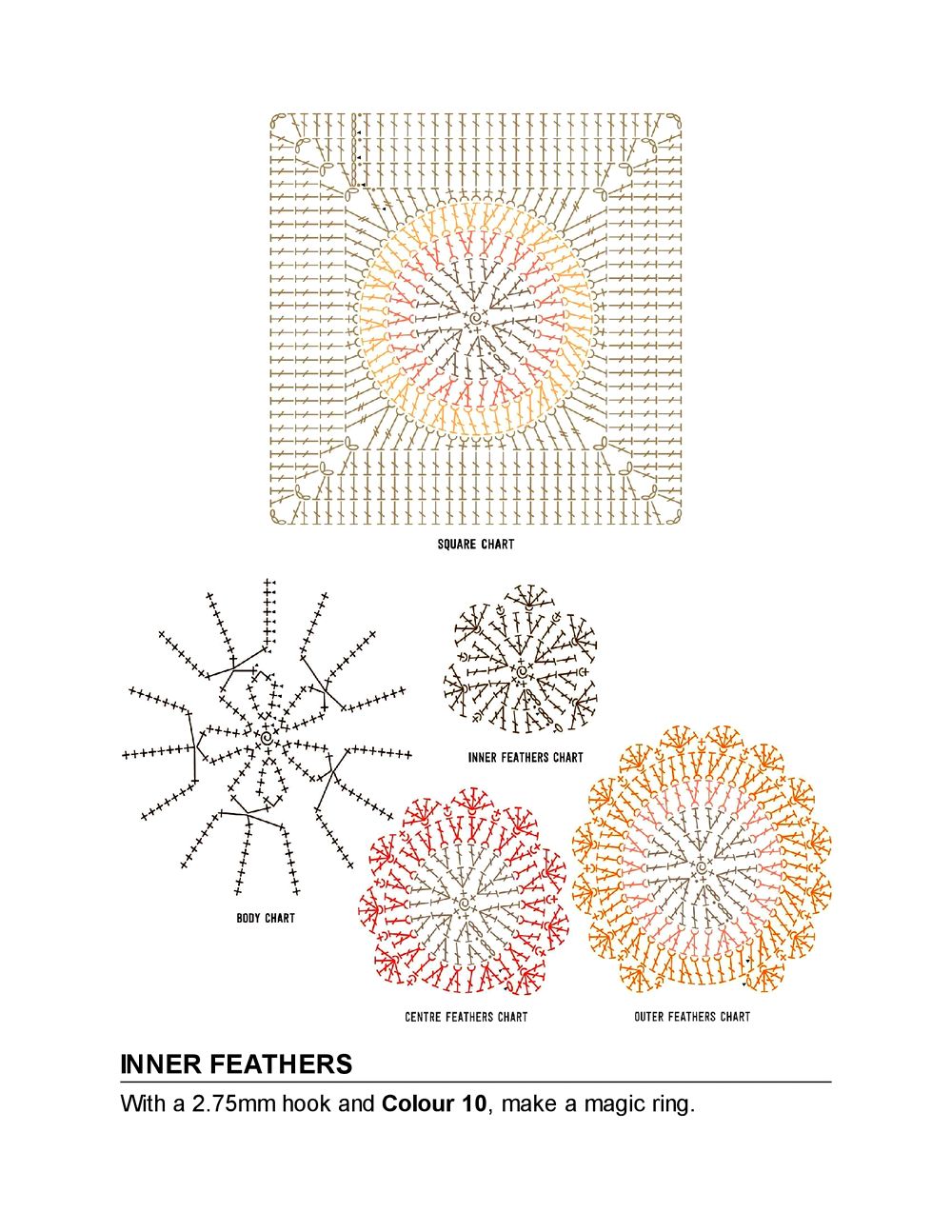 Коллекция "бабушкиных квадратов" в книге «3D Animal Granny Squares»