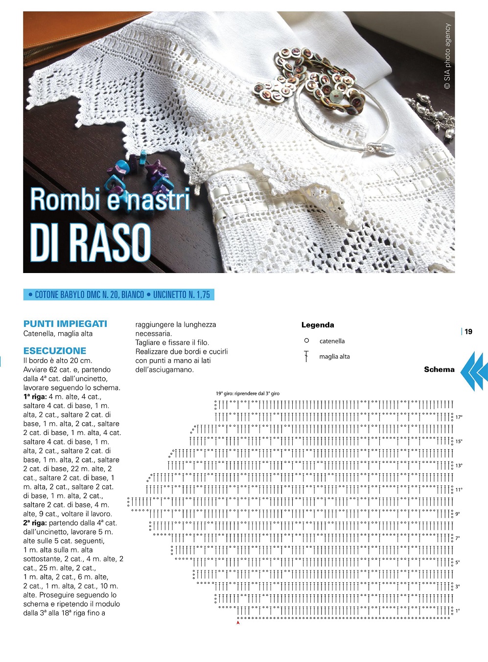 Журнал по вязанию крючком &quot;Ricami all&rsquo;Uncinetto&quot; n.n.35, 36, 37 2021