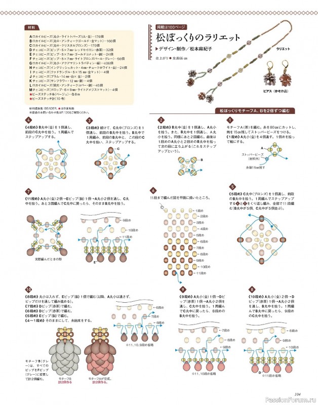 Коллекция проектов для рукодельниц в журнале «Bead friend - Autumn 2023»