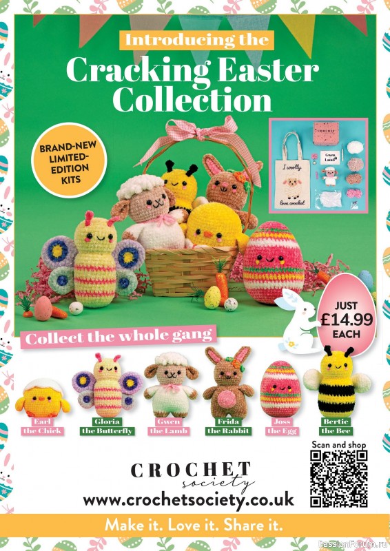 Вязаные проекты крючком в журнале «Crochet Now №119 2025»