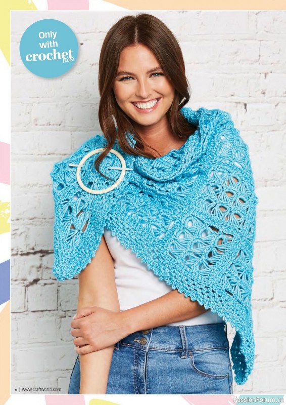 Вязаные проекты крючком в журнале «Crochet Now №97 2023»