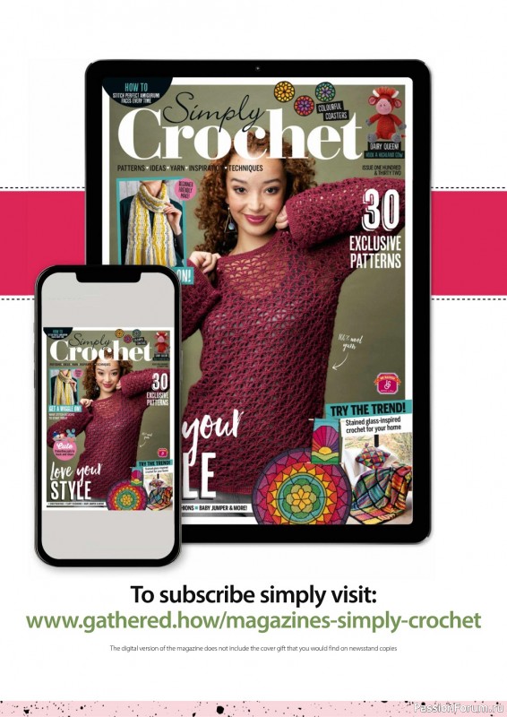 Вязаные проекты крючком в журнале « Simply Crochet №133 2023»