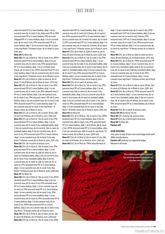 Вязаные проекты крючком в журнале «Your Crochet Christmas - 2022»