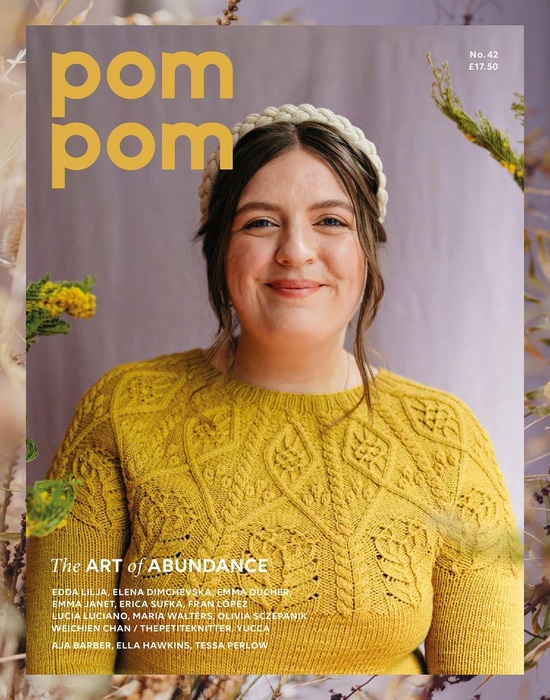 Вязаные модели в журнале &laquo;Pom Pom Quarterly №42 2022&raquo;