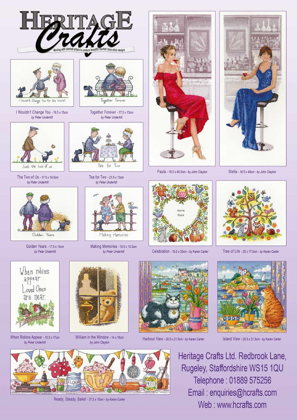 Для любителей вышивания крестом журнал "The World of Cross Stitching" №315 2021