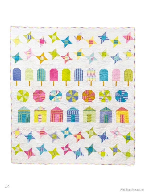 Коллекция проектов для рукодельниц в журнале «Quilters Companion №132 2025»