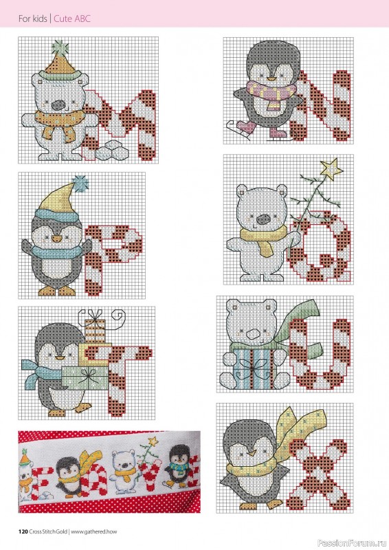 Коллекция вышивки в журнале «Cross Stitch Gold - Christmas Collection 2023»
