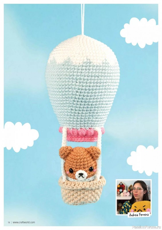 Вязаные проекты крючком в журнале «Crochet Now №107 2024»