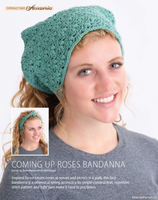 Вязаные проекты крючком в журнале «Crochet World - Late Spring 2025»