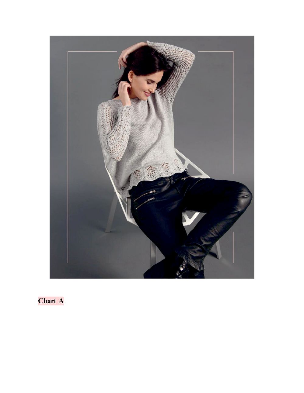 Коллекция ажурных проектов в книге &laquo;Lace Knit Shawls, Sweaters, Socks &amp; Hats&raquo;