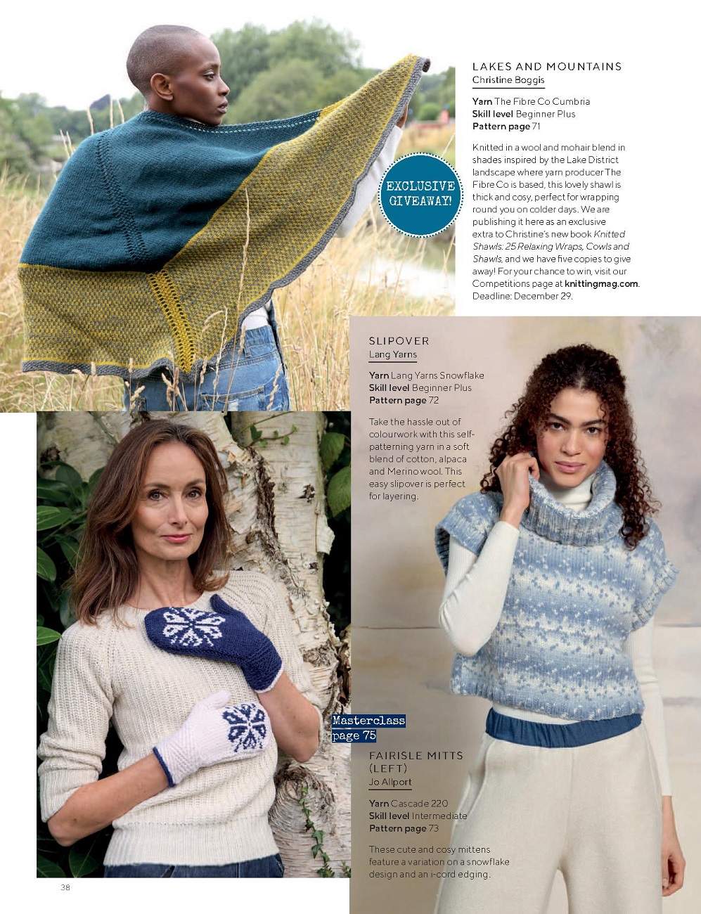 Модные вязаные изделия в журнале &quot;Knitting&quot; №225 2021