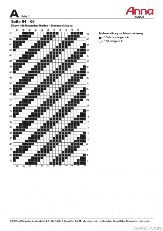 Коллекция проектов для рукодельниц в журнале «Anna №8 2022 Germany»