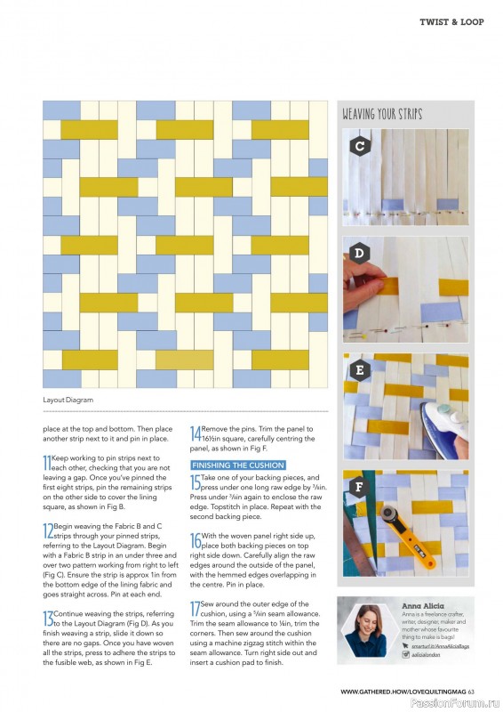 Коллекция проектов для рукодельниц в журнале «Love Patchwork & Quilting №144 2024»