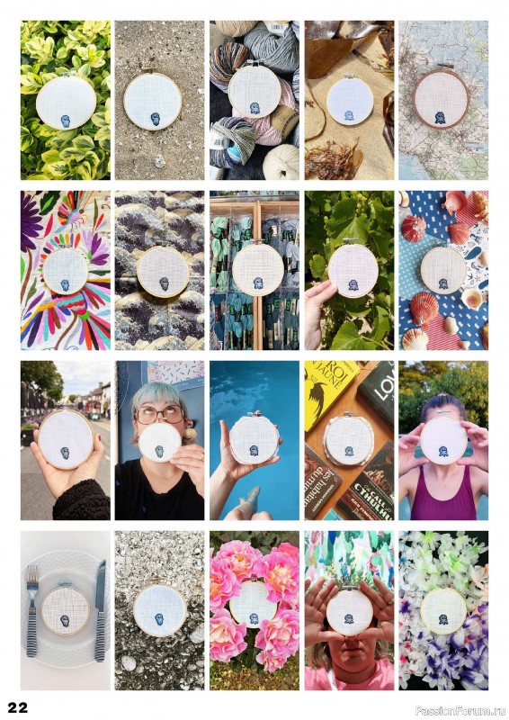 Коллекция вышивки в журнале «XStitch Magazine №30 2024»