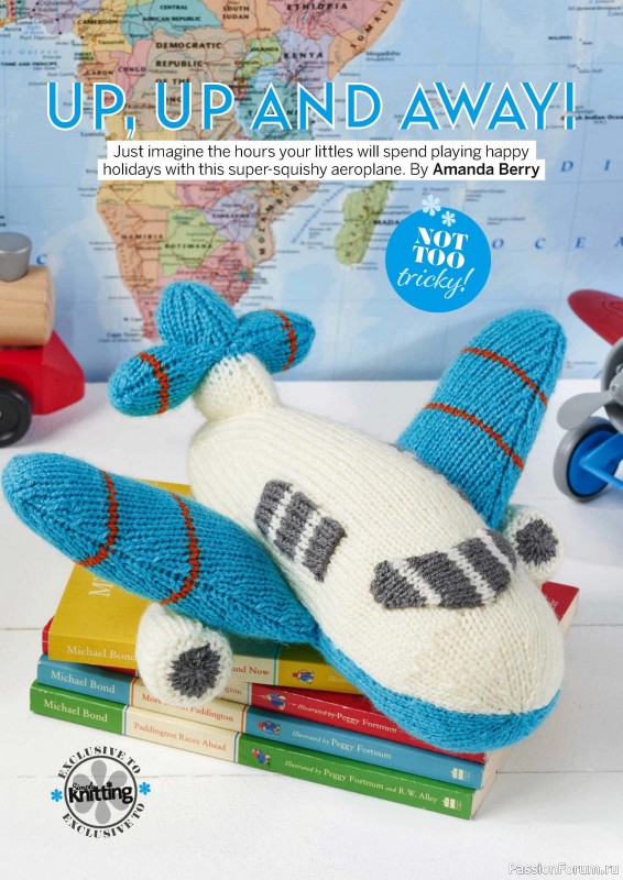 Вязаные проекты крючком в журнале «Simply Knitting №253 2024»