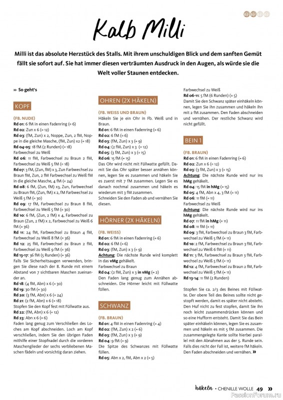Вязаные проекты в журнале «Häkeln Das MaschenMagazin Spezial №1 2025»