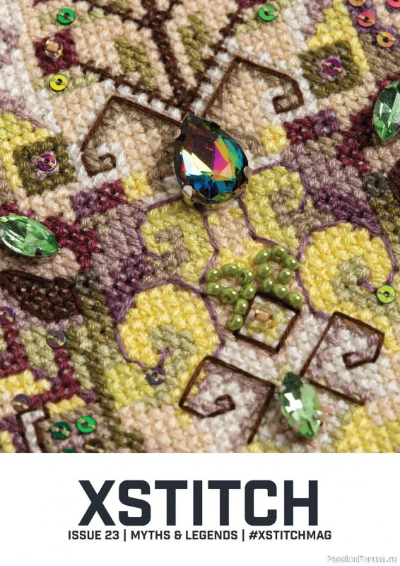 Коллекция вышивки в журнале «XStitch Magazine №23 2023»
