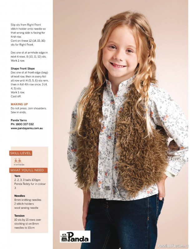 Вязаные модели для детей в журнале «Knitting Baby & Beyond №6 2025»