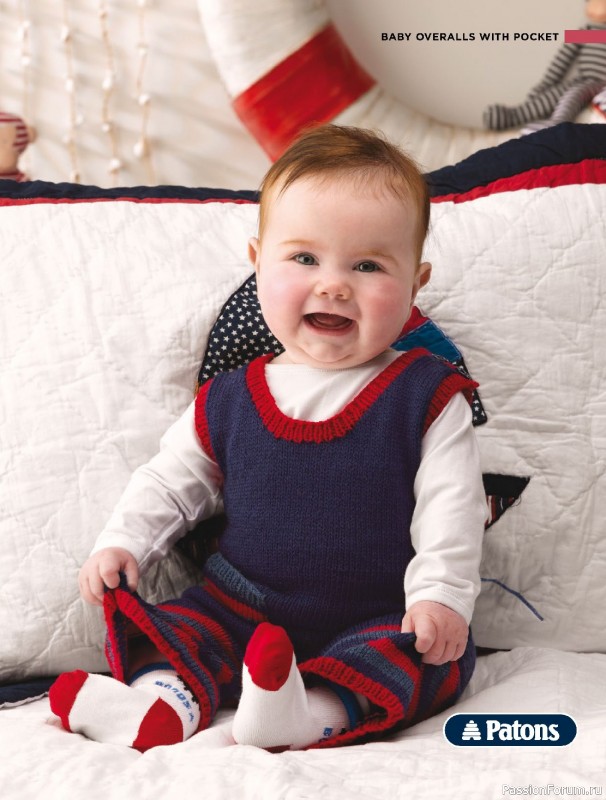 Вязаные модели для детей в журнале «Knitting Baby & Beyond - April 2024»