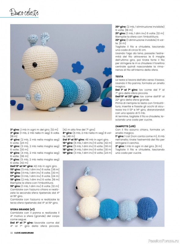Вязаные проекты крючком в журнале «I Love Amigurumi №26 2025»