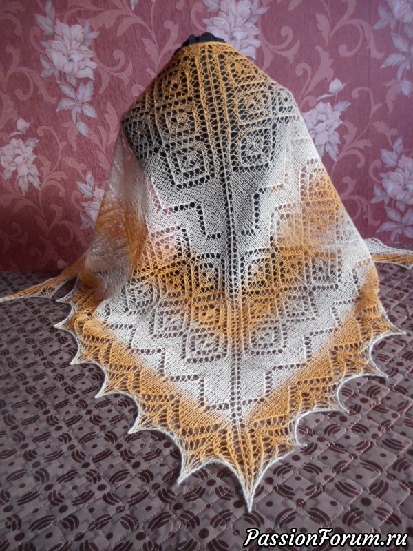 Шаль СЕСТРА из кауни