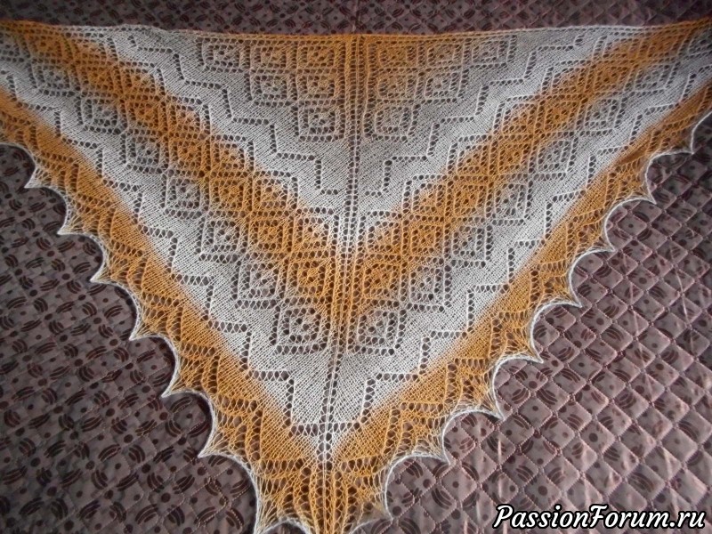 Шаль СЕСТРА из кауни