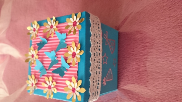 Geschenk Box,Otkritka.
