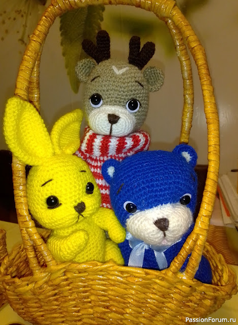 Мои игрушки крючком