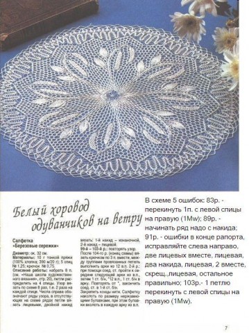 ВАЛЕНТИНА 1-1995 (салфетки, скатерти спицами)