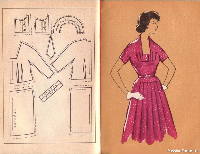 Книга В.М.Остапенко, Конструирование и моделирование женского платья. 1961г. #4