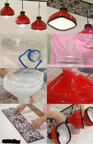 Поделки из пластика.