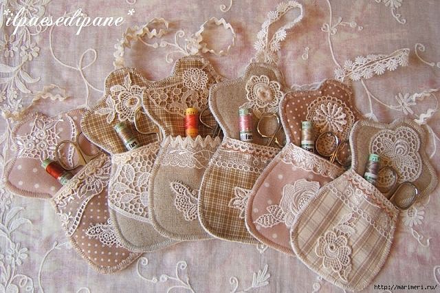 Большая коллекция органайзеров, саше, карманов