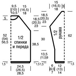 Рельефное вязание, объёмная резинка. Ложная патентная резинка. Заказать перевод