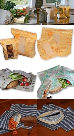 Делаем удобные мешочки для хранения круп