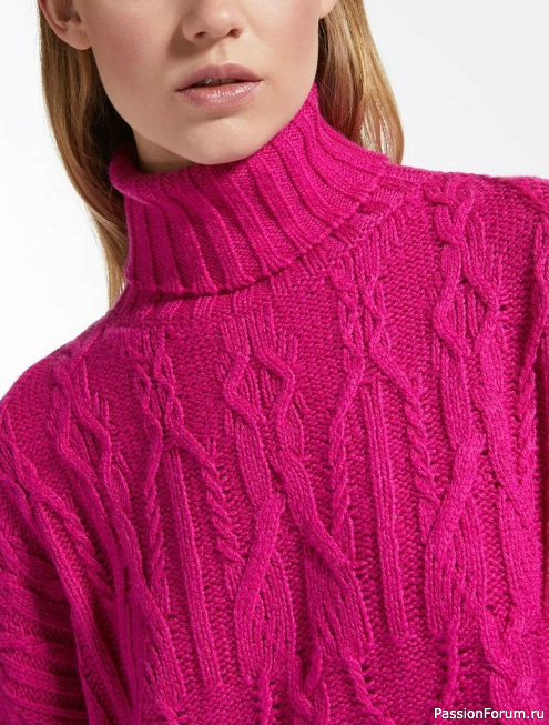 Узор свитера от MAX MARA
