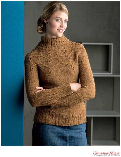 Пуловер King's College pullover by Mari Muinonen на мою тушку