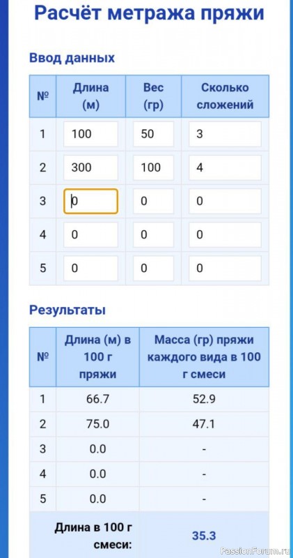 Полезная программа в помощь вязальщицам.