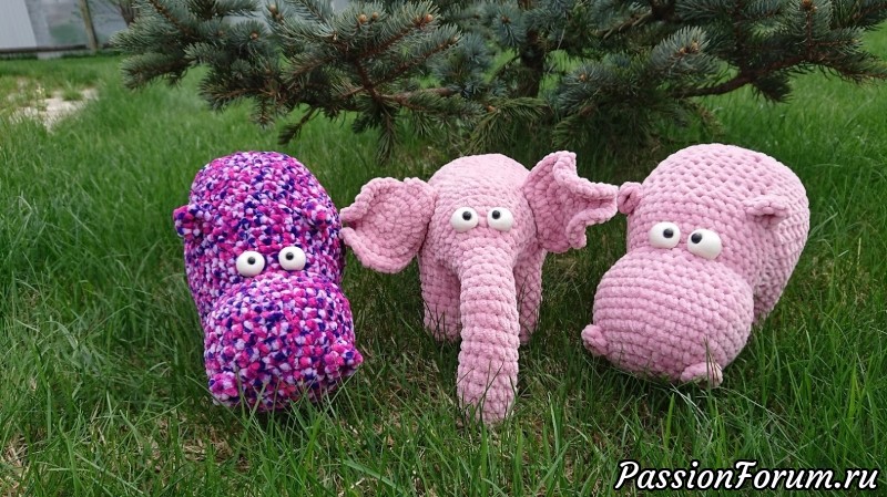 МОИ ВЯЗАННЫЕ ИГРУШКИ - 2 (много фото)