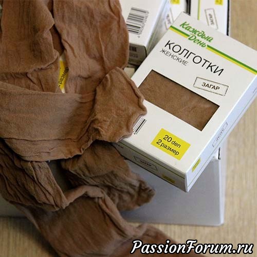 Как я отбеливаю колготки для кукол.